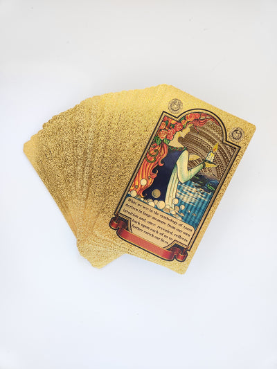 Solid Gold Tarot Cards